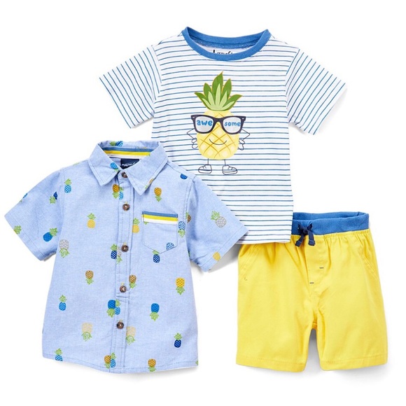 Little Rebels Other - Boy’s 3 Piece Outfit